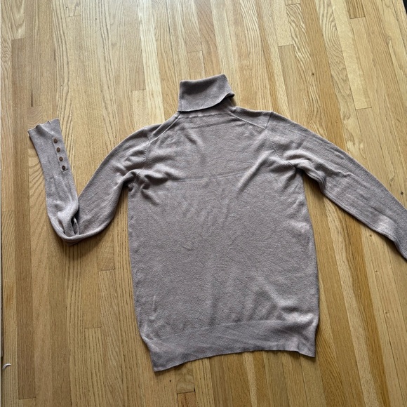 Women’s Taupe Turtleneck Sweater - Picture 1 of 4